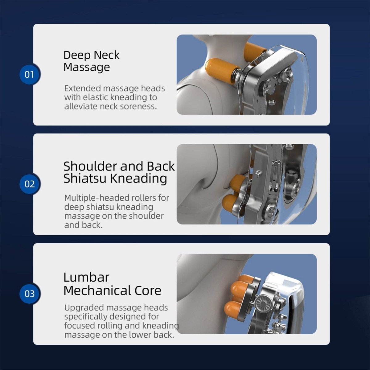 Massage Chair Full Body Zero Gravity Recliner - Sleep Galleria