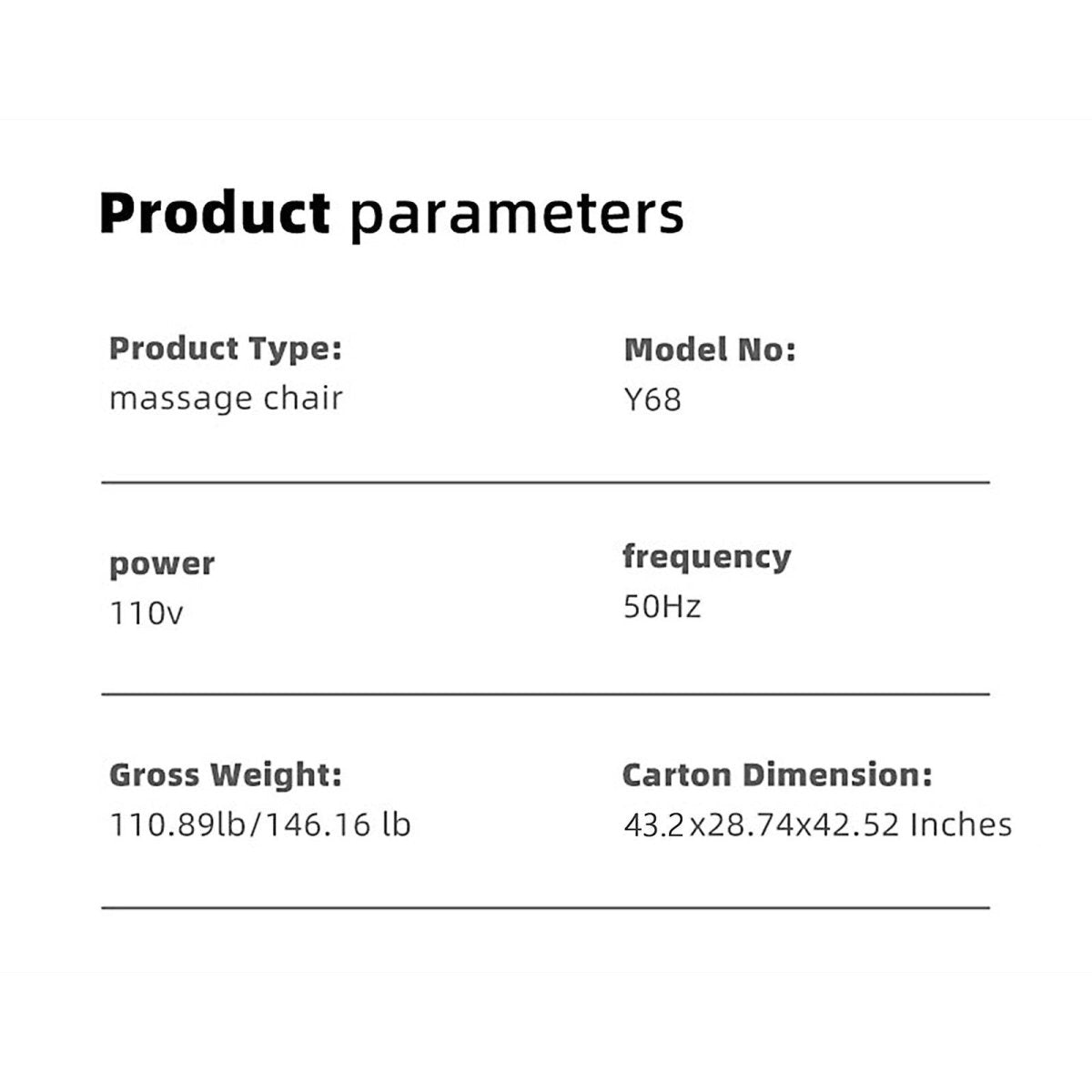 Massage Chair Full Body Zero Gravity Recliner - Sleep Galleria