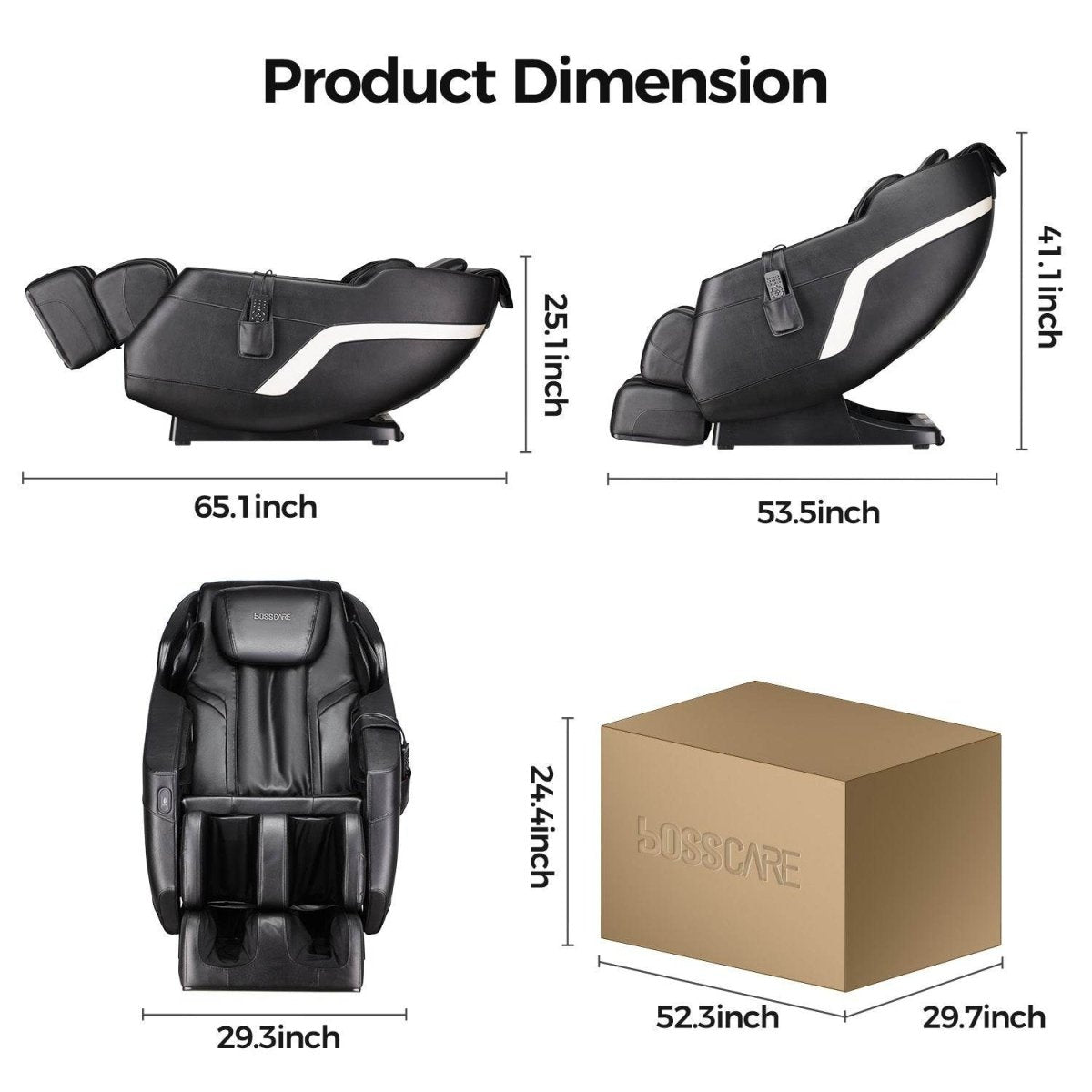 SL Track Full Body Massage Recliner - Sleep Galleria