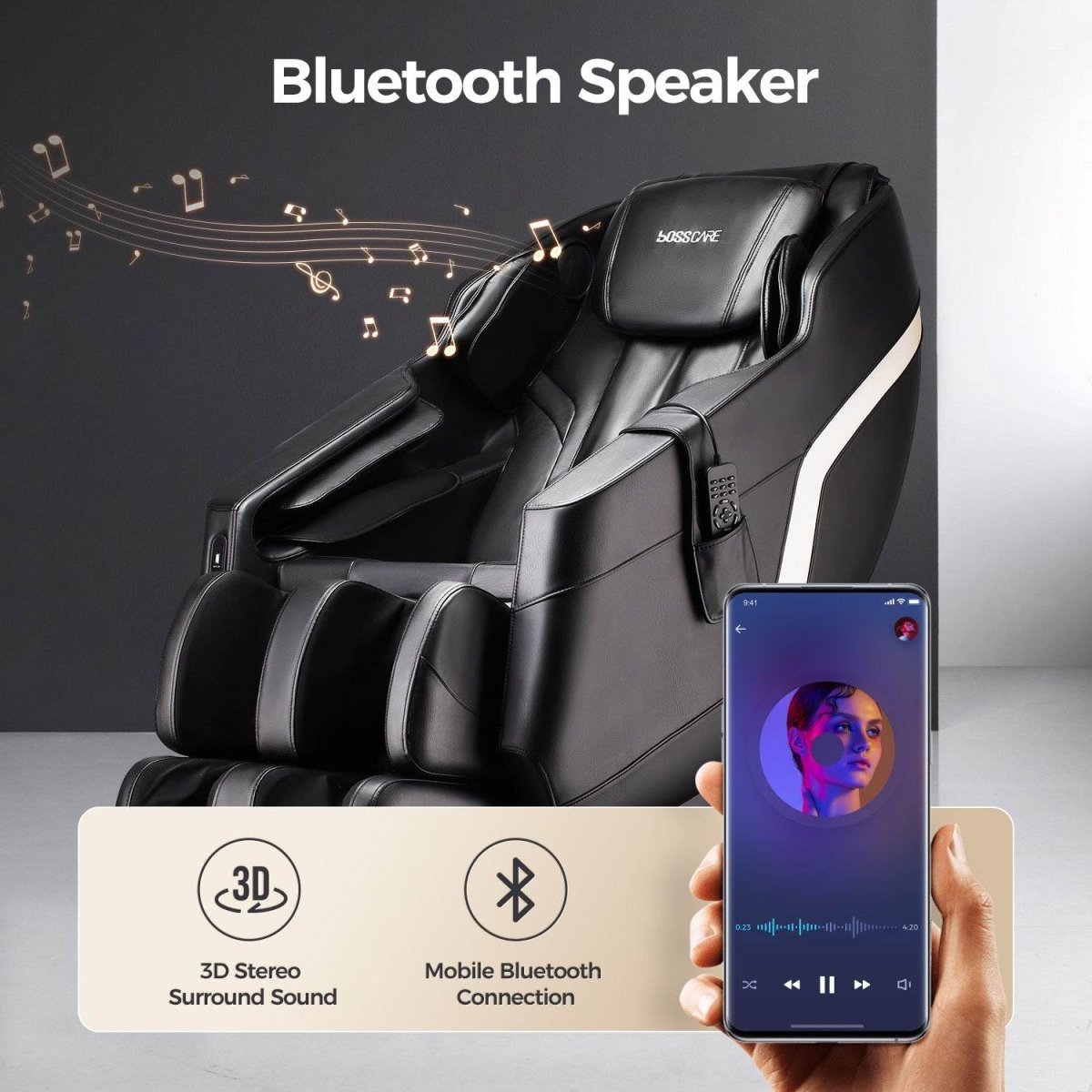 SL Track Full Body Massage Recliner - Sleep Galleria