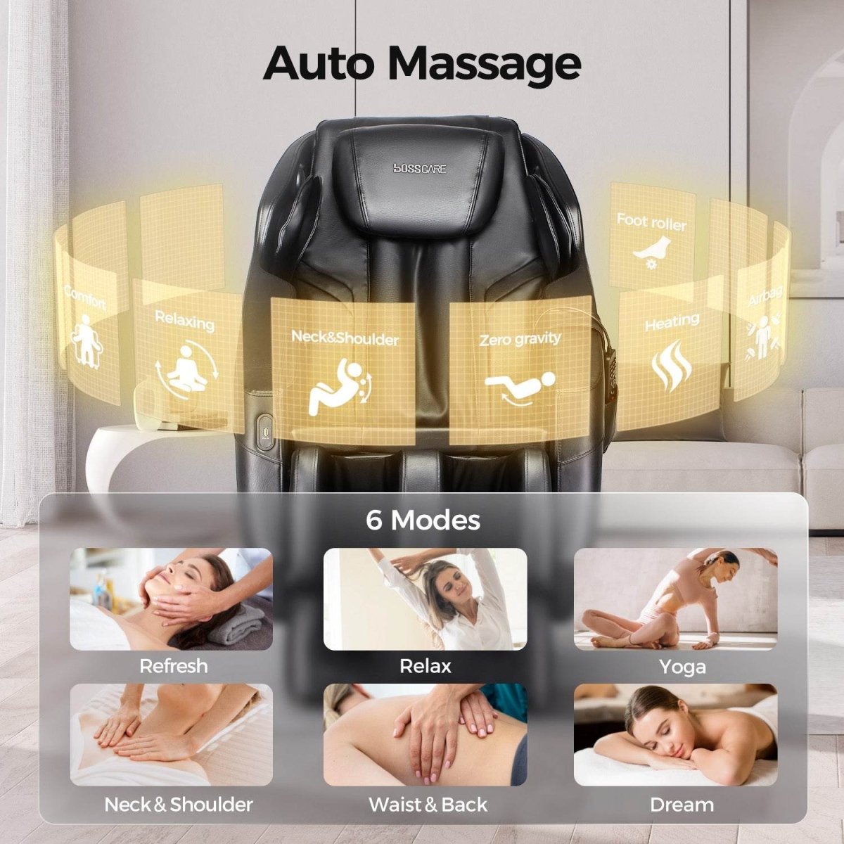 SL Track Full Body Massage Recliner - Sleep Galleria