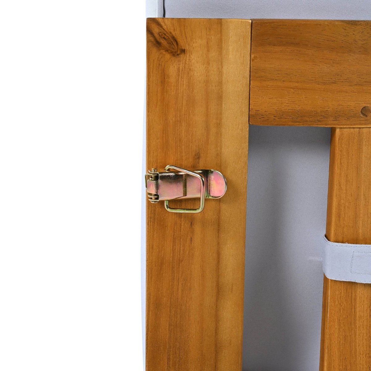 5-Piece Outdoor Acacia Wood Sectional Patio Sofa Set - Sleep Galleria