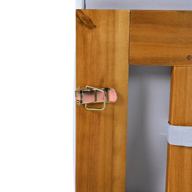 5-Piece Outdoor Acacia Wood Sectional Patio Sofa Set - Omega Lifestyles