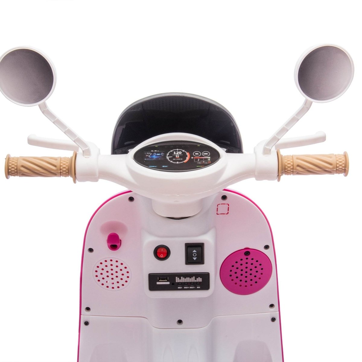 Electric Two - Seater Kids Ride - On Motorcycle With Bluetooth - Dreamtide - Omega Lifestyles