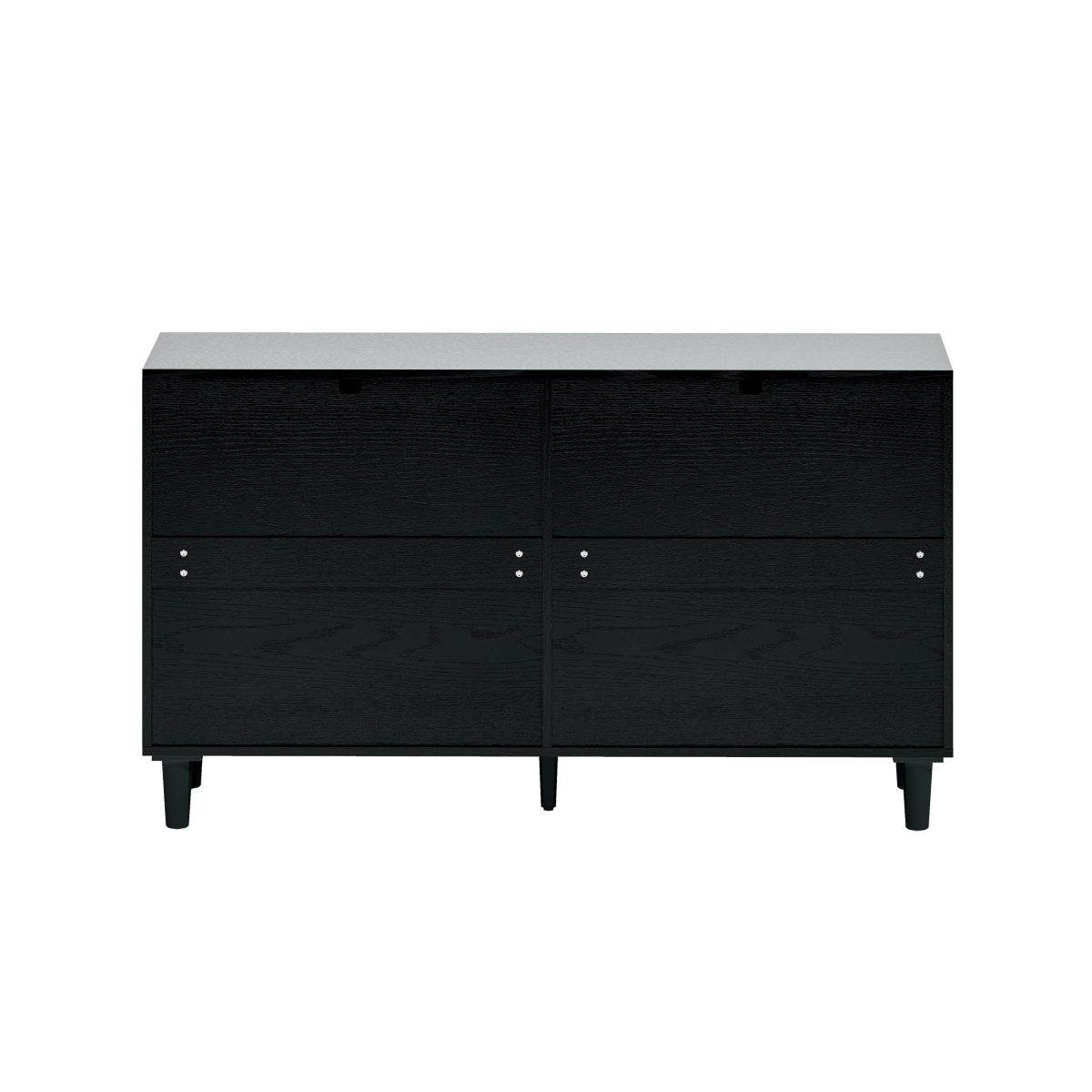 Modern Natural Rattan 6-Drawer MDF Dresser - Sleep Galleria