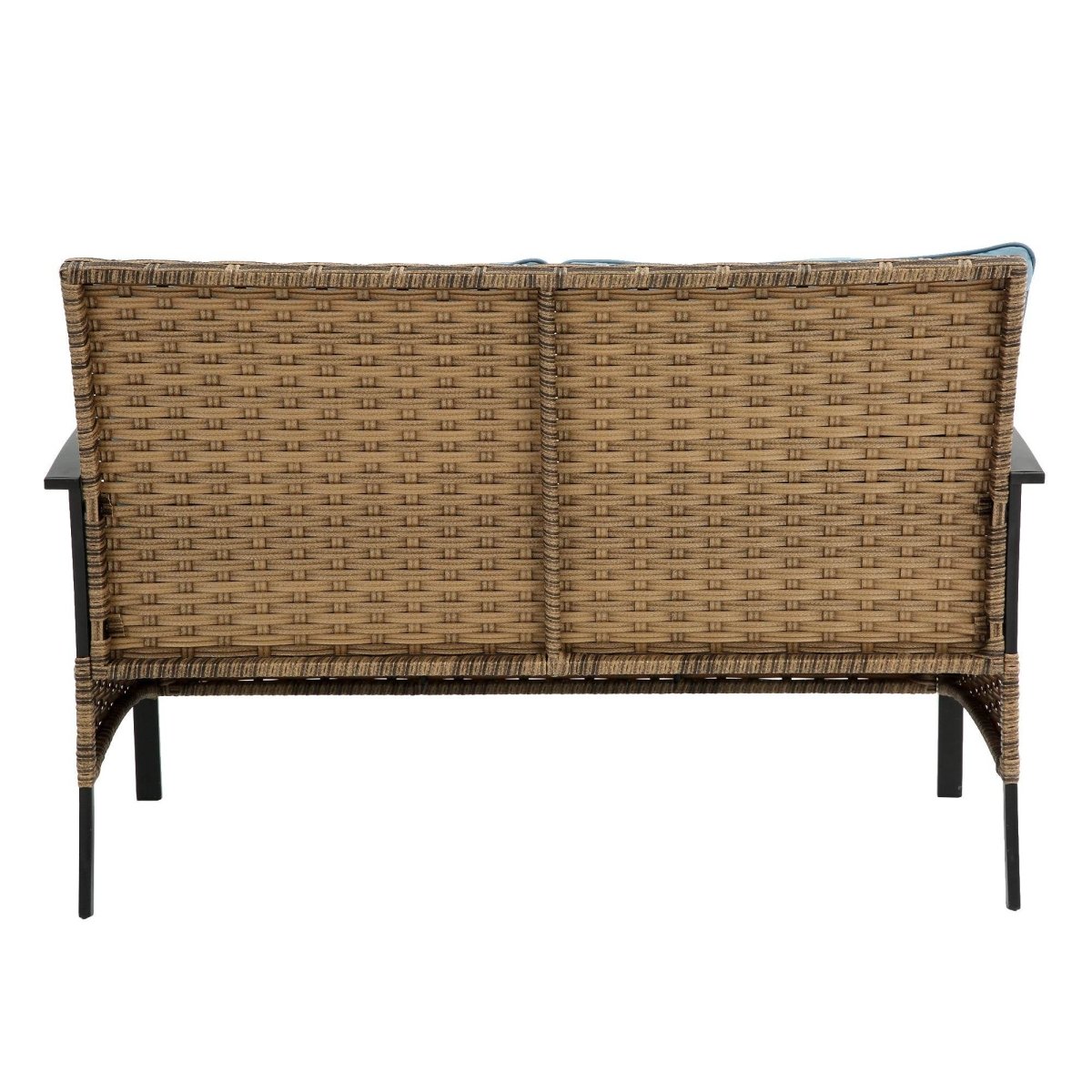 Patio 4 - Piece Steel Frame Outdoor Seating Conversation Set - Dreamtide - Omega Lifestyles