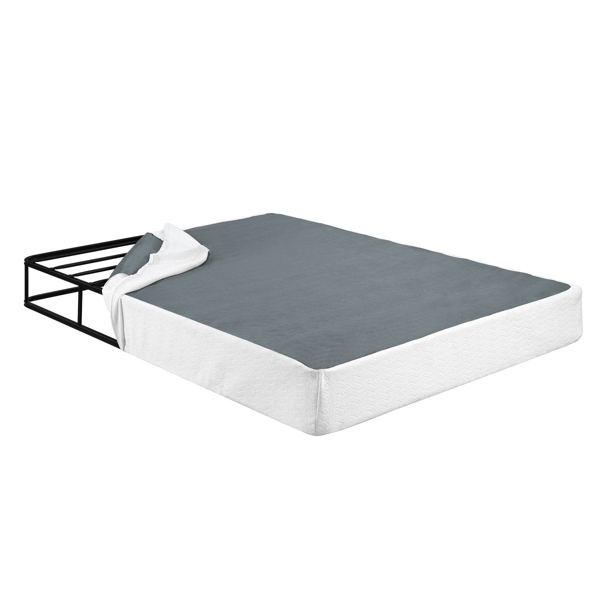 Queen Metal Mattress Foundation 8.5 - Inch High Profile Frame - Dreamtide - Omega Lifestyles