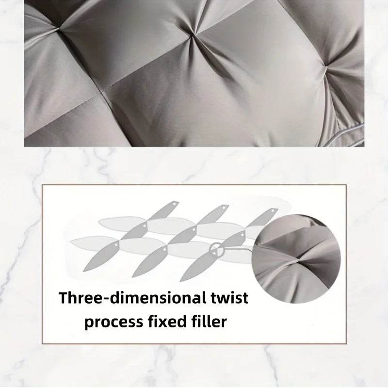 Set of 2 Deep Sleep Neck Support Plaid Pillows - Sleep Galleria