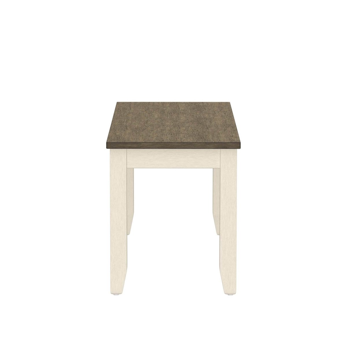 Solid Wood Brown And White 6 - Piece Dining Table Set - Dreamtide - Omega Lifestyles