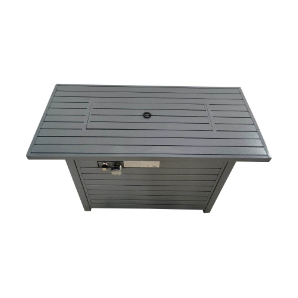 Steel Propane Outdoor Fire Pit Table With Heat - Resistant Finish - Dreamtide - Omega Lifestyles