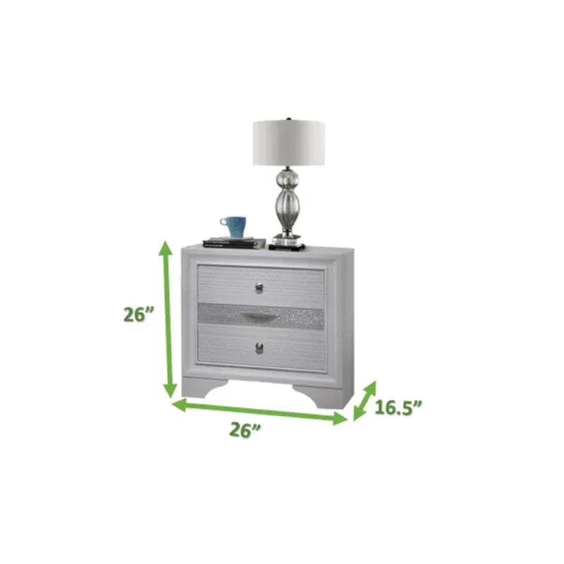 Traditional Style Wood Bedroom Set With Storage Drawers - Omega Lifestyles