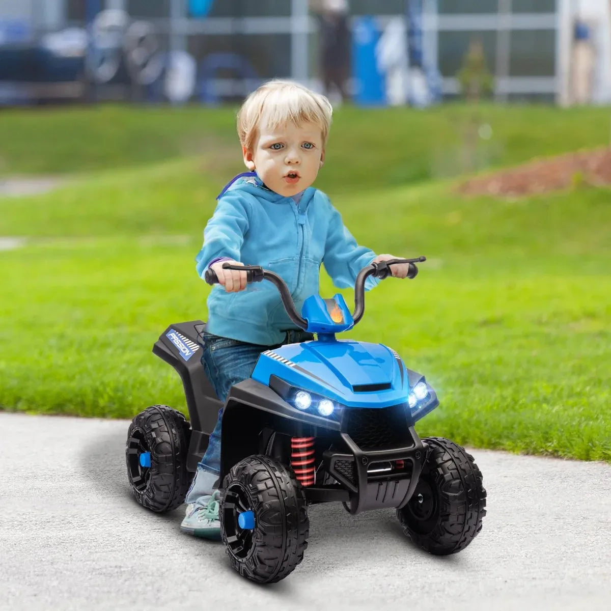12V Kids Electric ATV Four Wheeler With Suspension - Omega Lifestyles
