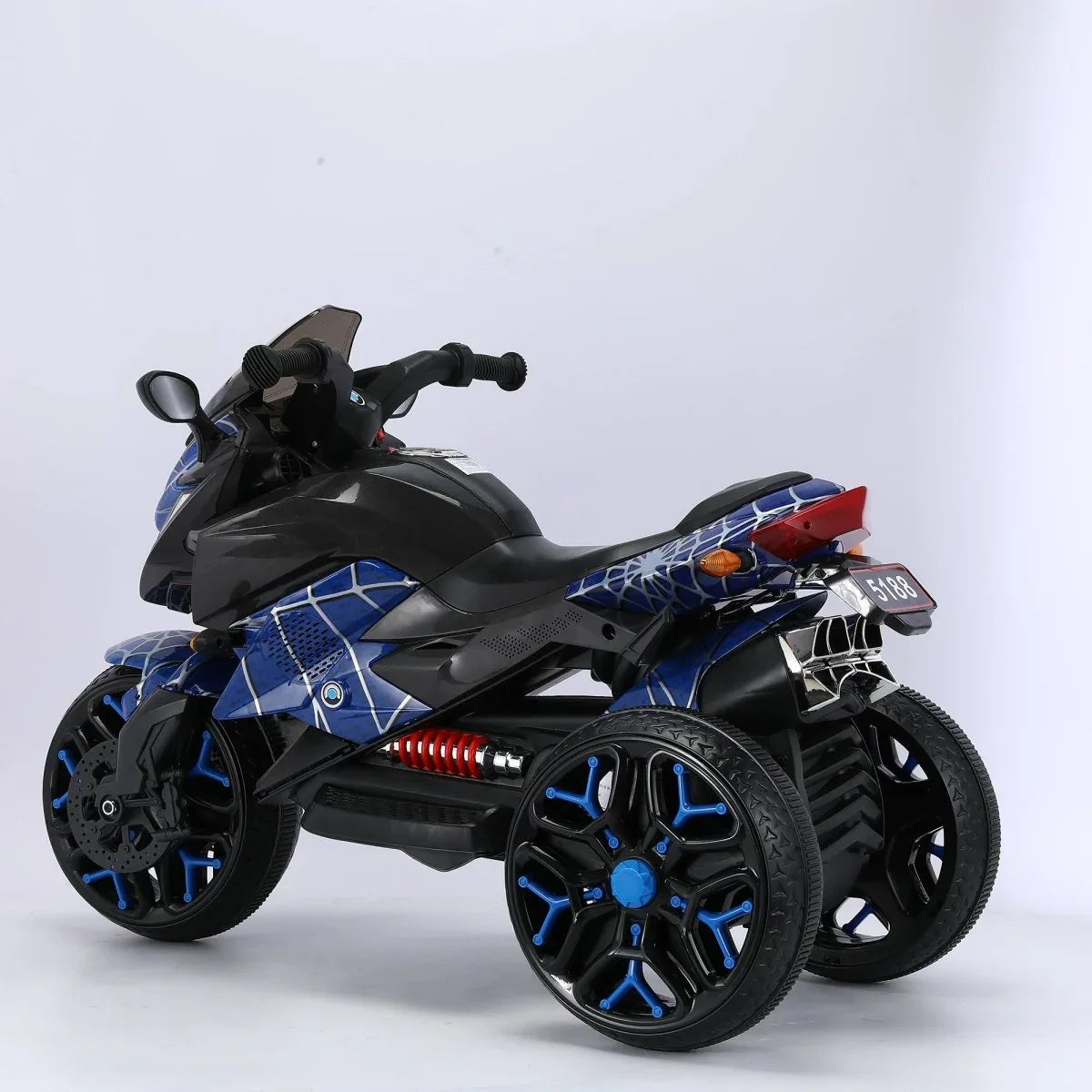 12V Kids Electric Ride-On Motorcycle With Lighting Wheels - Omega Lifestyles