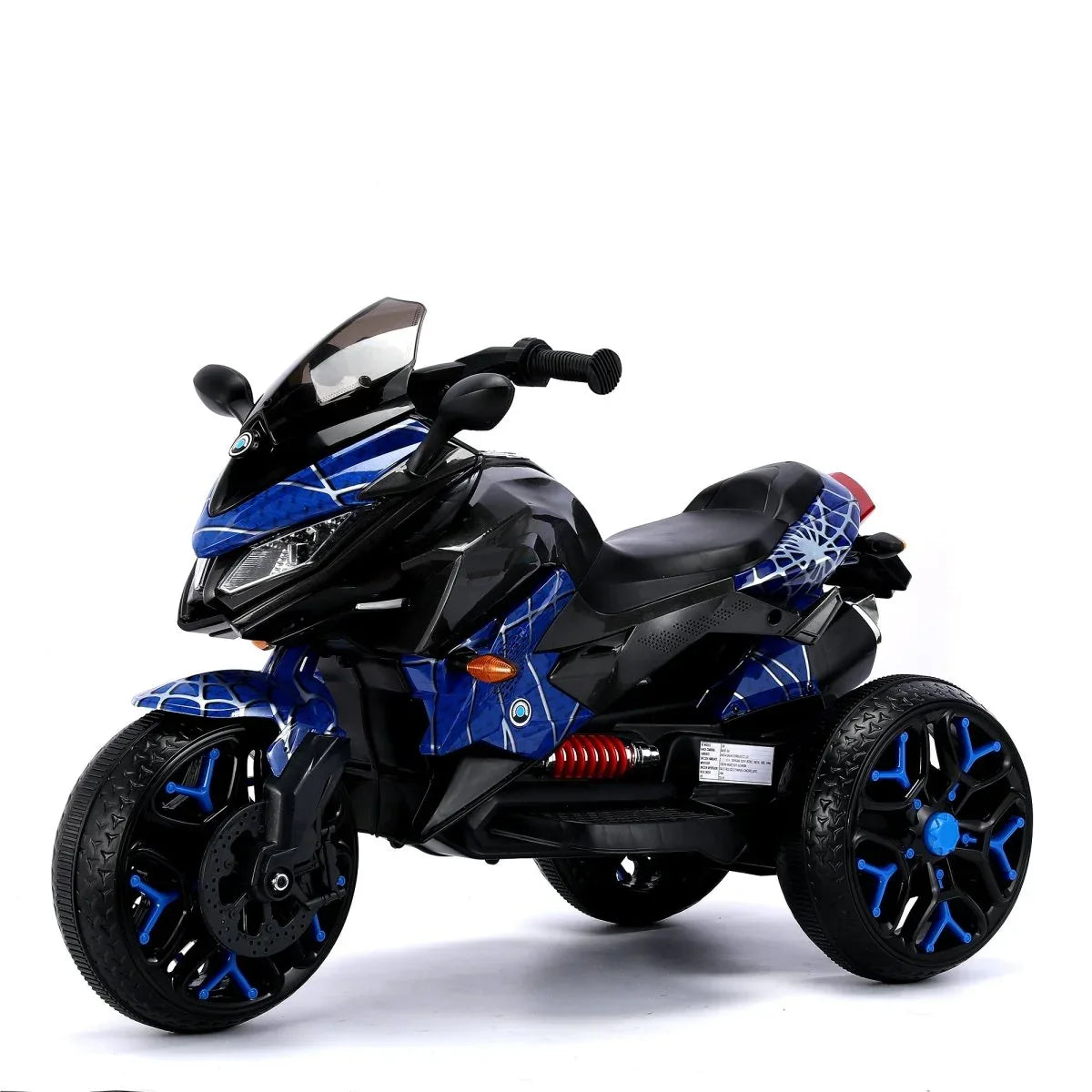 12V Kids Electric Ride-On Motorcycle With Lighting Wheels - Omega Lifestyles