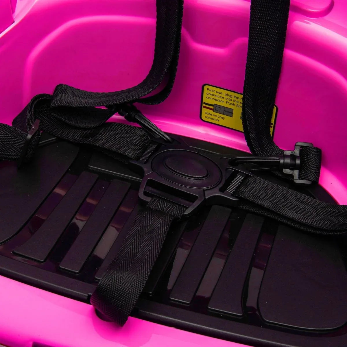 12V Rose Pink Kids Ride-On Bumper Car With Remote Control - Omega Lifestyles