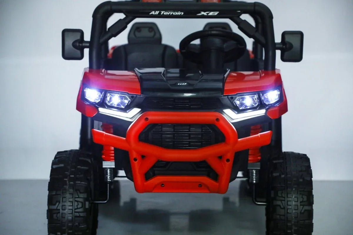 24V 2-Seater 4WD Electric Ride On Dump Truck - Omega Lifestyles