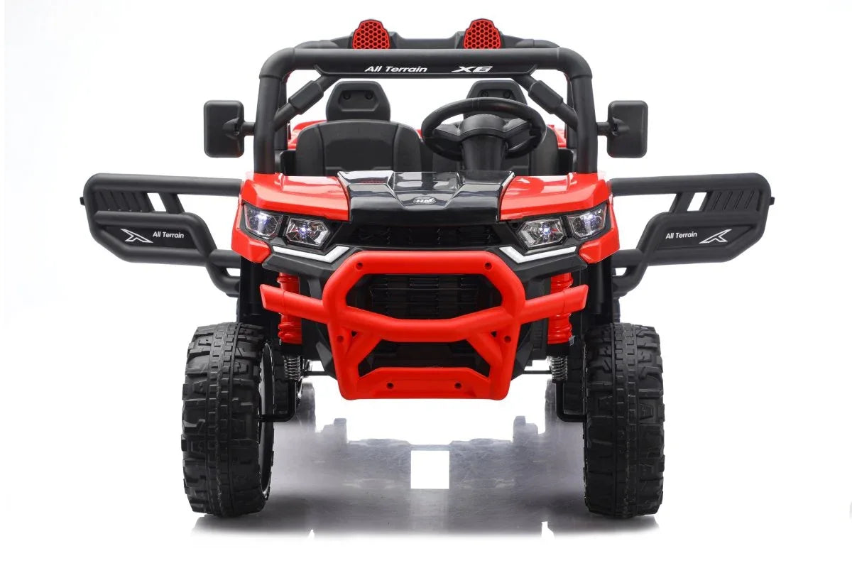 24V 2-Seater 4WD Electric Ride On Dump Truck - Omega Lifestyles