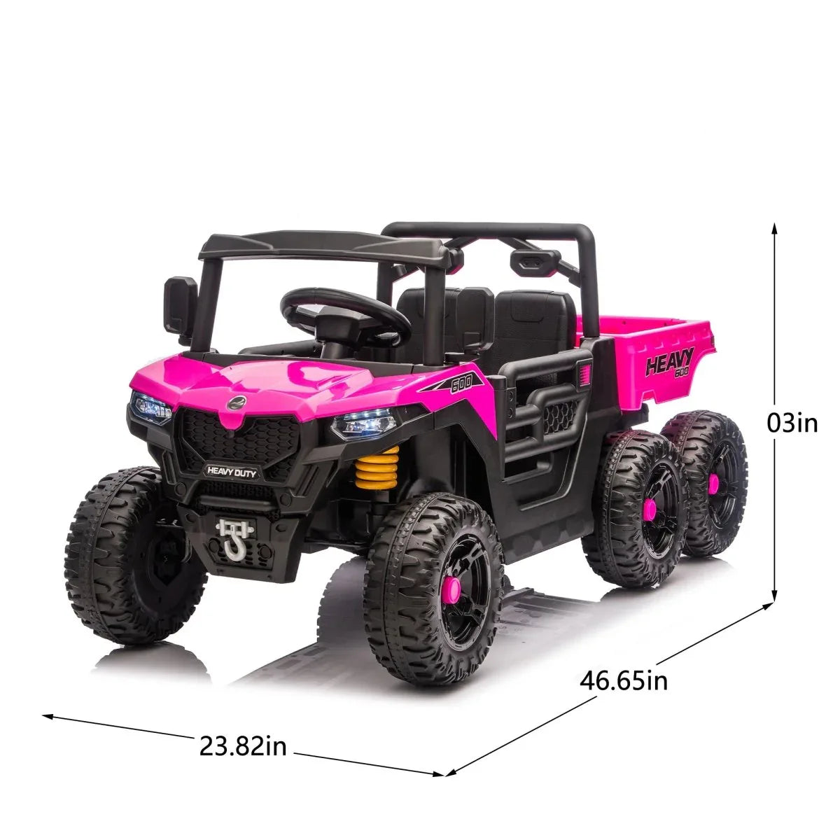 24V 4WD Six-Wheel Electric Ride On Truck For Kids - Omega Lifestyles