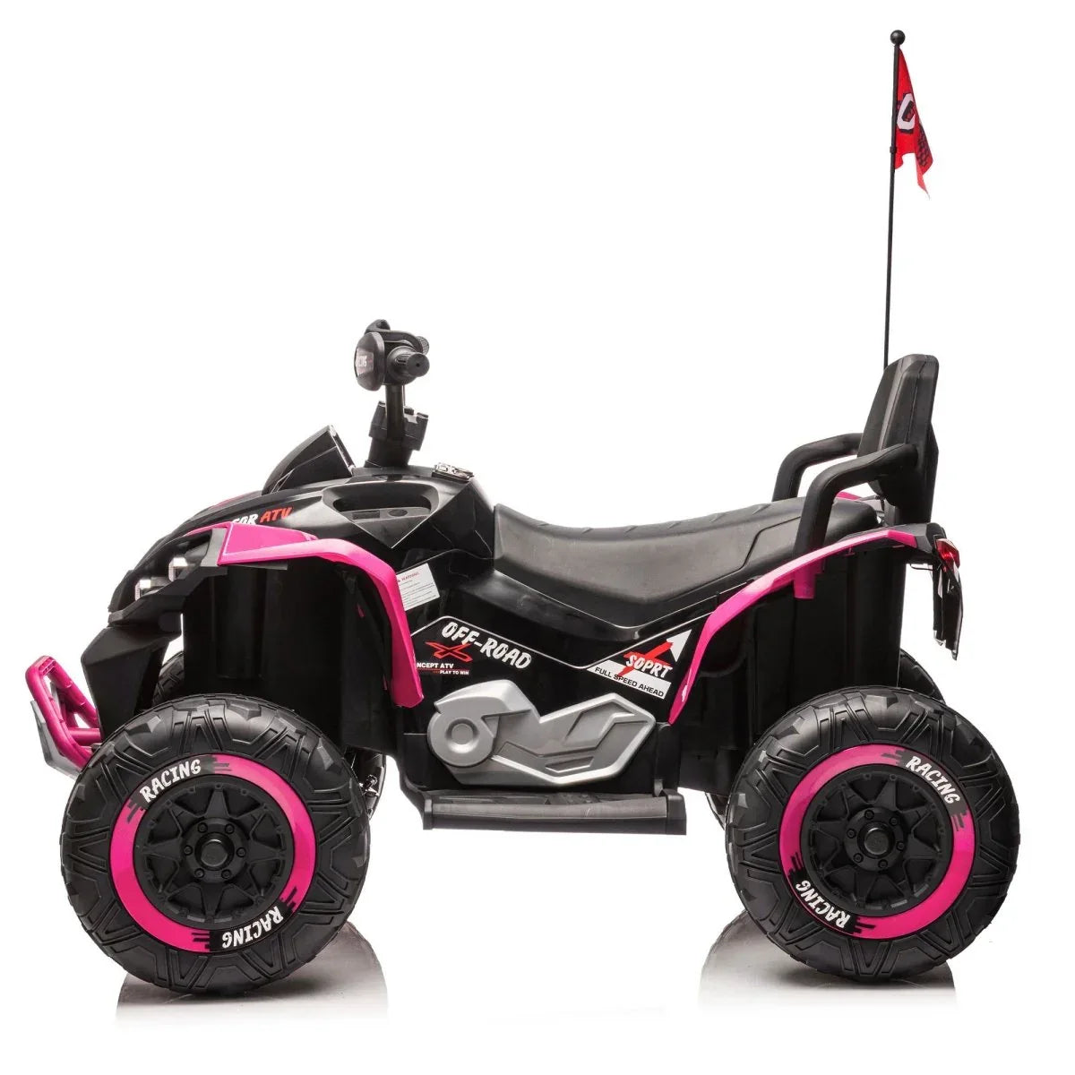 24V Kids Remote Control Electric Ride On ATV With Bluetooth - Omega Lifestyles
