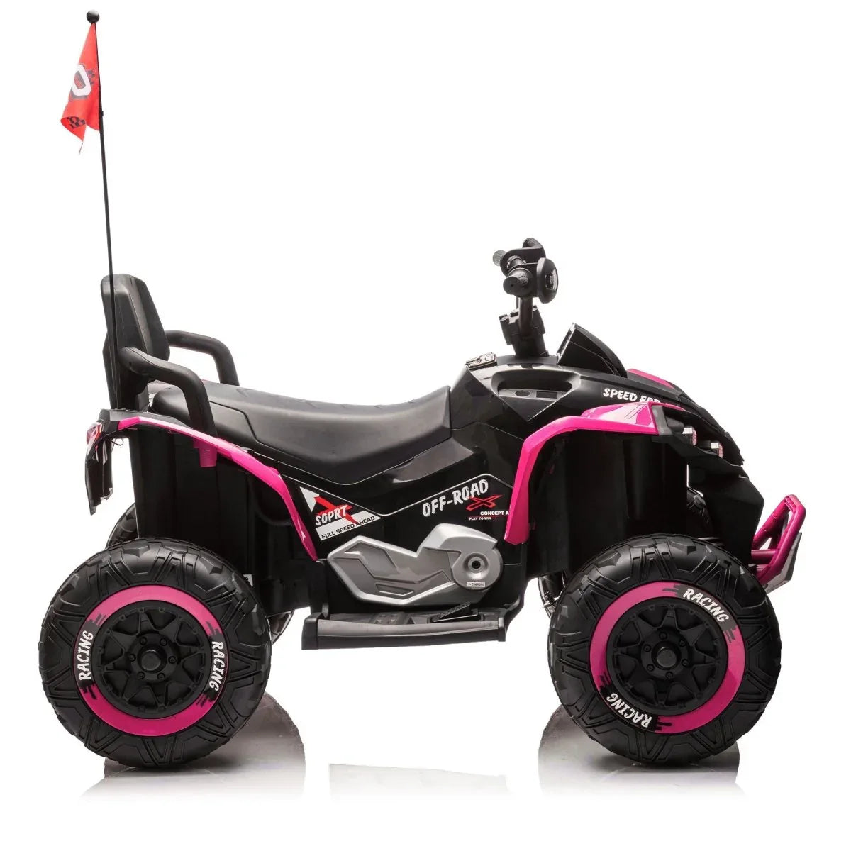 24V Kids Remote Control Electric Ride On ATV With Bluetooth - Omega Lifestyles