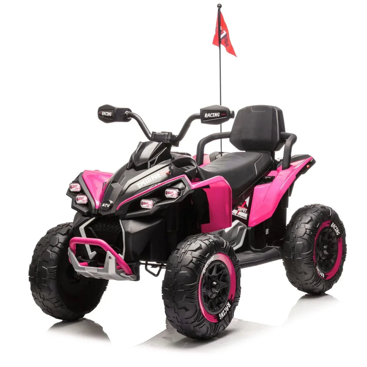 24V Kids Remote Control Electric Ride On ATV With Bluetooth - Omega Lifestyles