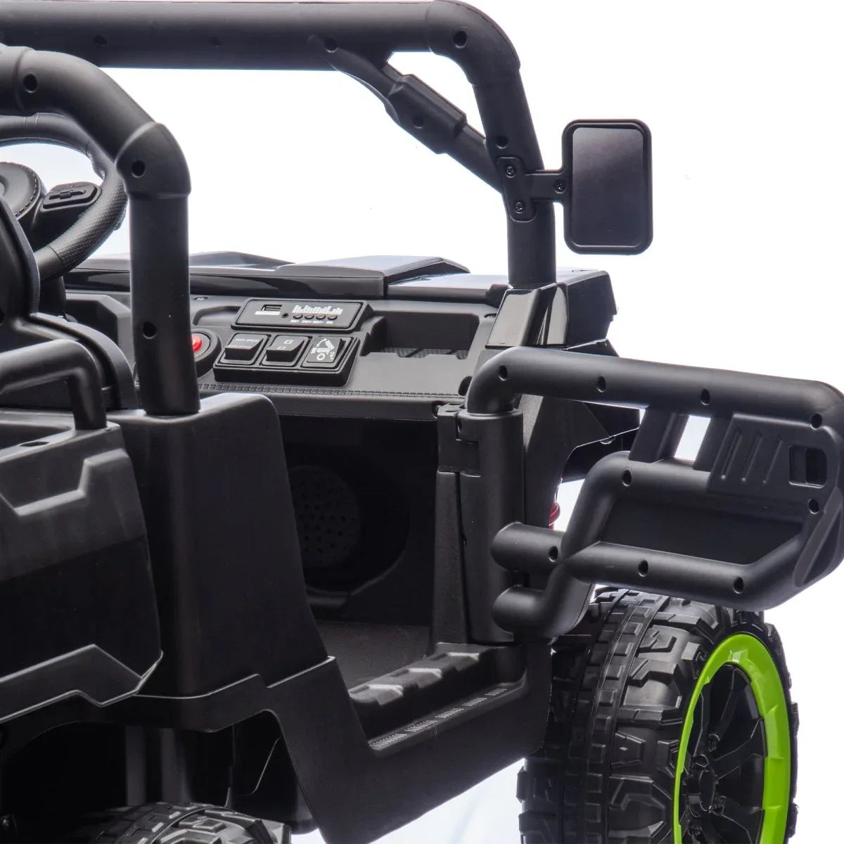 24V Two-Seater Kids Electric Ride On Truck With Remote - Omega Lifestyles