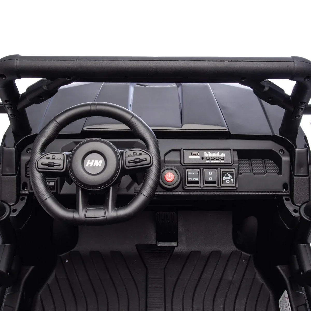 24V Two-Seater Kids Electric Ride On Truck With Remote - Omega Lifestyles