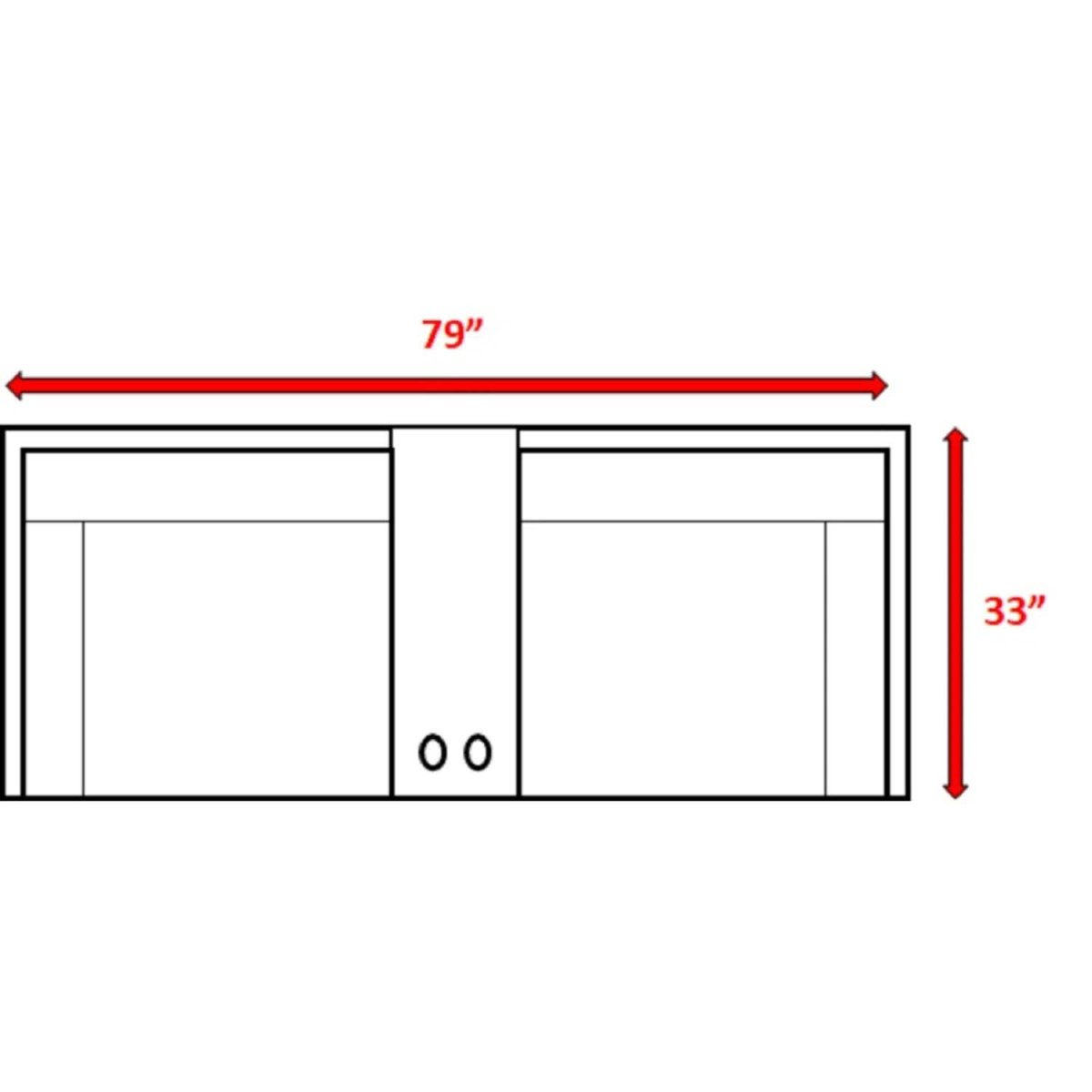 3 - Piece Weather - Resistant Wicker Patio Loveseat Seating Set - Driftwood - Omega Lifestyles
