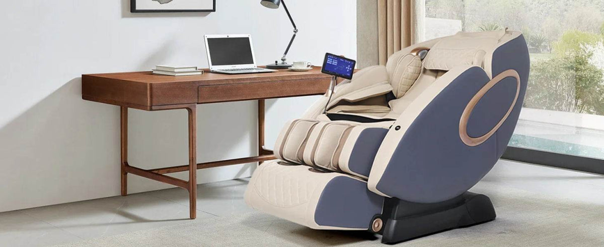 4D Zero Gravity SL-Track Full Body Shiatsu Massage Chair - Omega Lifestyles