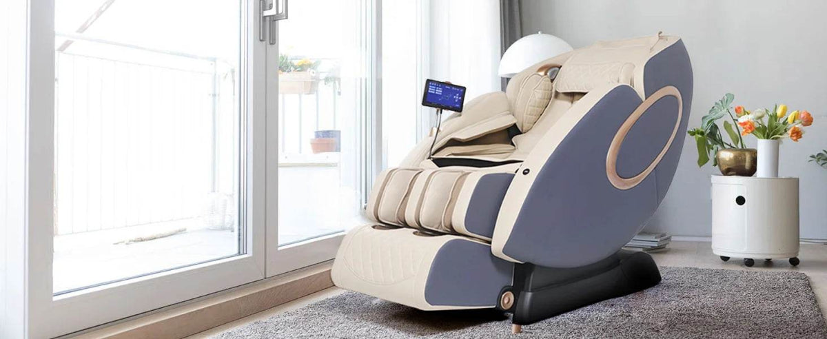 4D Zero Gravity SL-Track Full Body Shiatsu Massage Chair - Omega Lifestyles