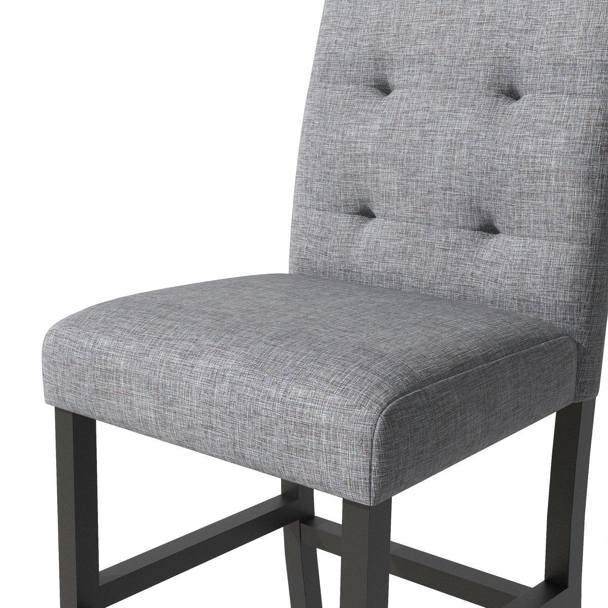 5-Piece Counter Height Solid Wood Dining Set - Omega Lifestyles