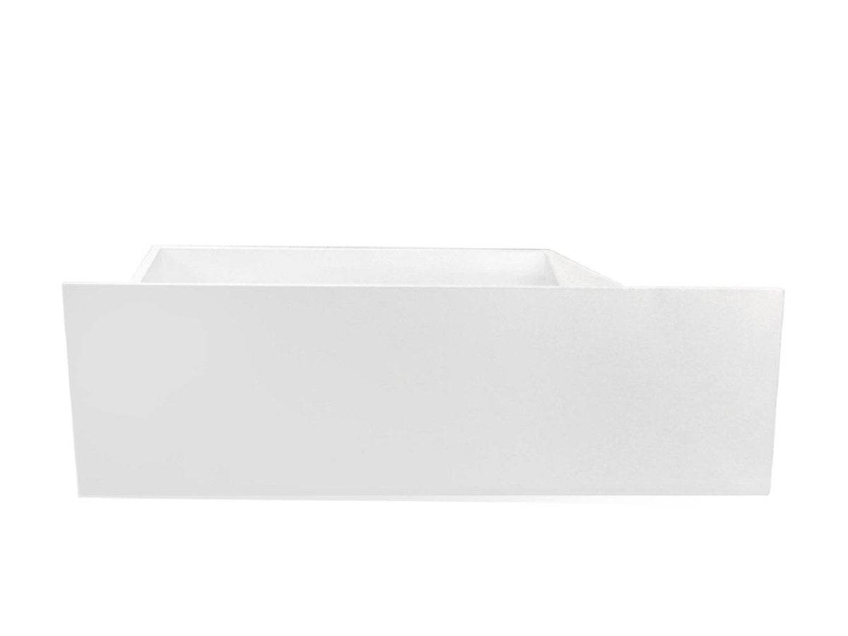 6-Drawer Freestanding White Particle Board Dresser - Sleep Galleria