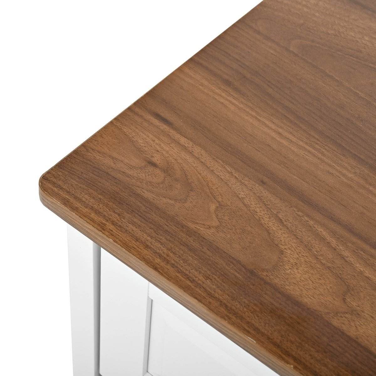 6-Drawer White Wood Bedroom Dresser With Metal Handles - Sleep Galleria