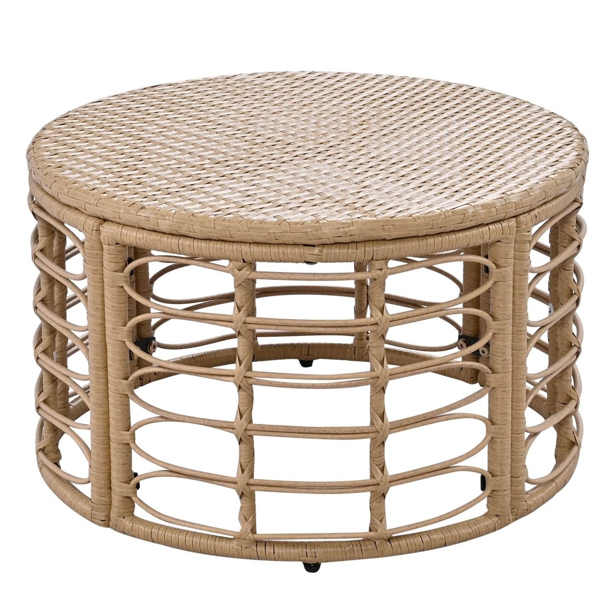 7-Piece All-Weather Wicker Outdoor Patio Sofa Set - Sleep Galleria