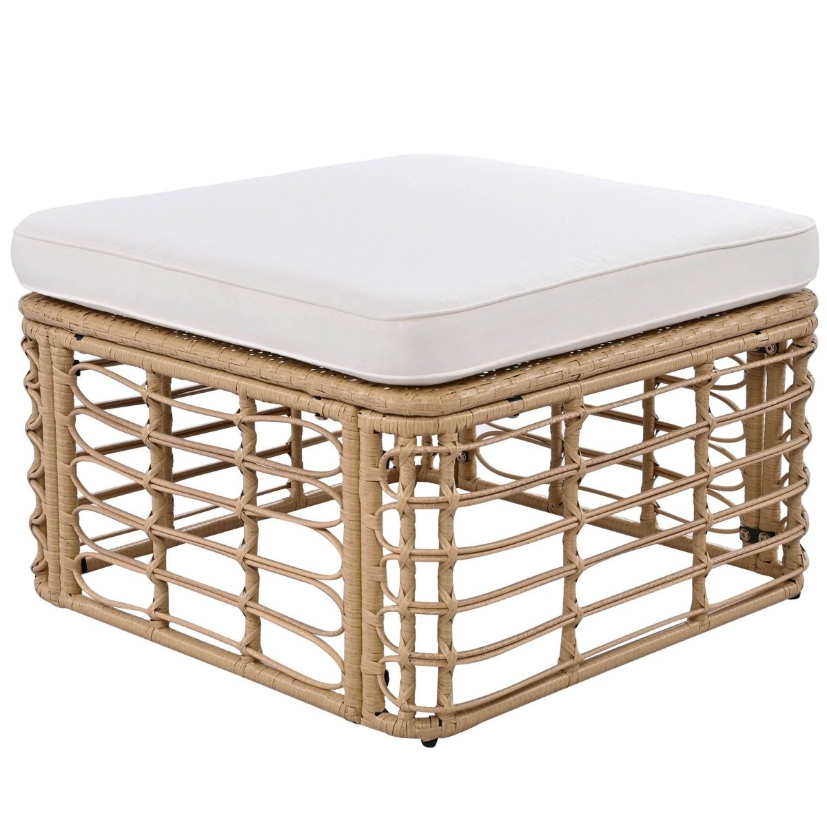 7-Piece All-Weather Wicker Outdoor Patio Sofa Set - Sleep Galleria