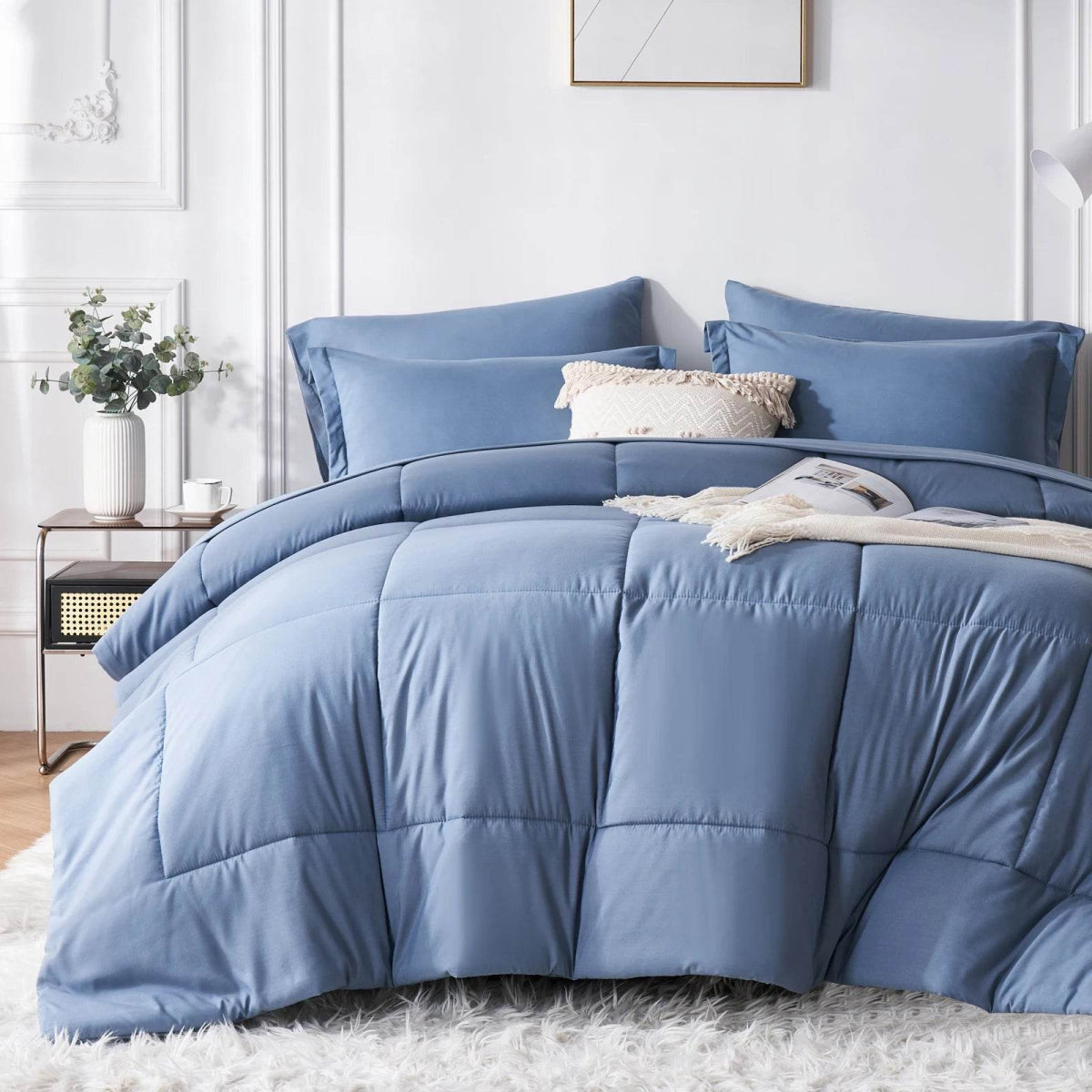 7-Piece Polyester Bed In A Bag Comforter Set - Sleep Galleria