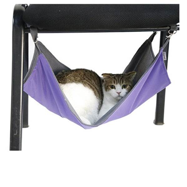 Breathable Cotton Under Chair Cat Hammock Bed - Sleep Galleria