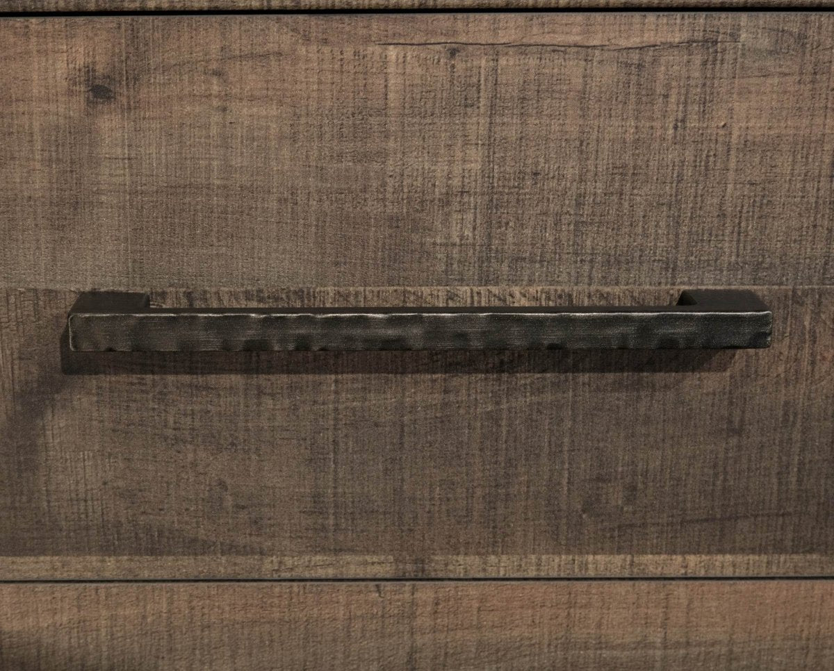 Brown Engineered Wood 6 - Drawer Casual Style Dresser - Driftwood - Omega Lifestyles