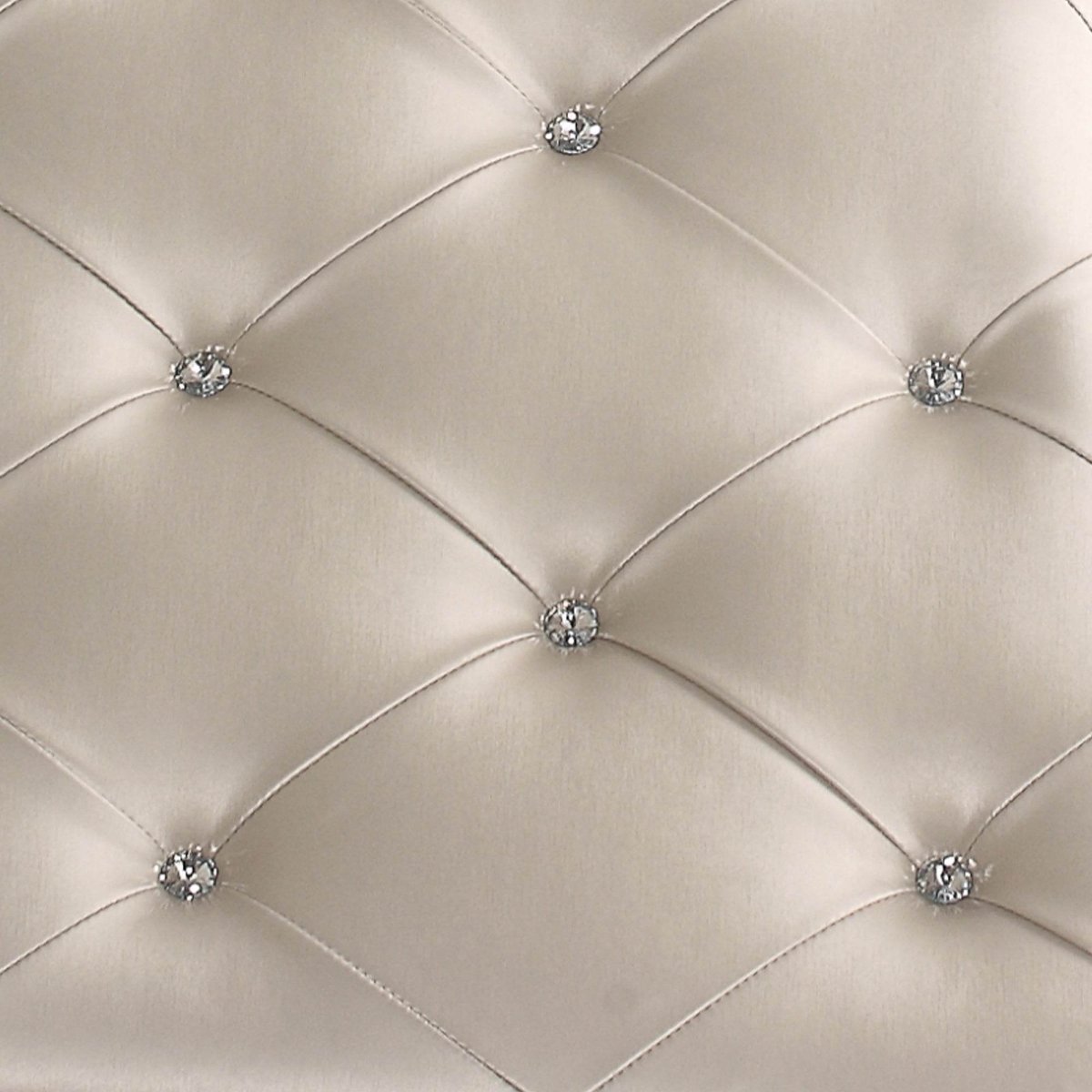 Champagne LED Headboard King Bed Solid Wood Frame - Driftwood - Omega Lifestyles