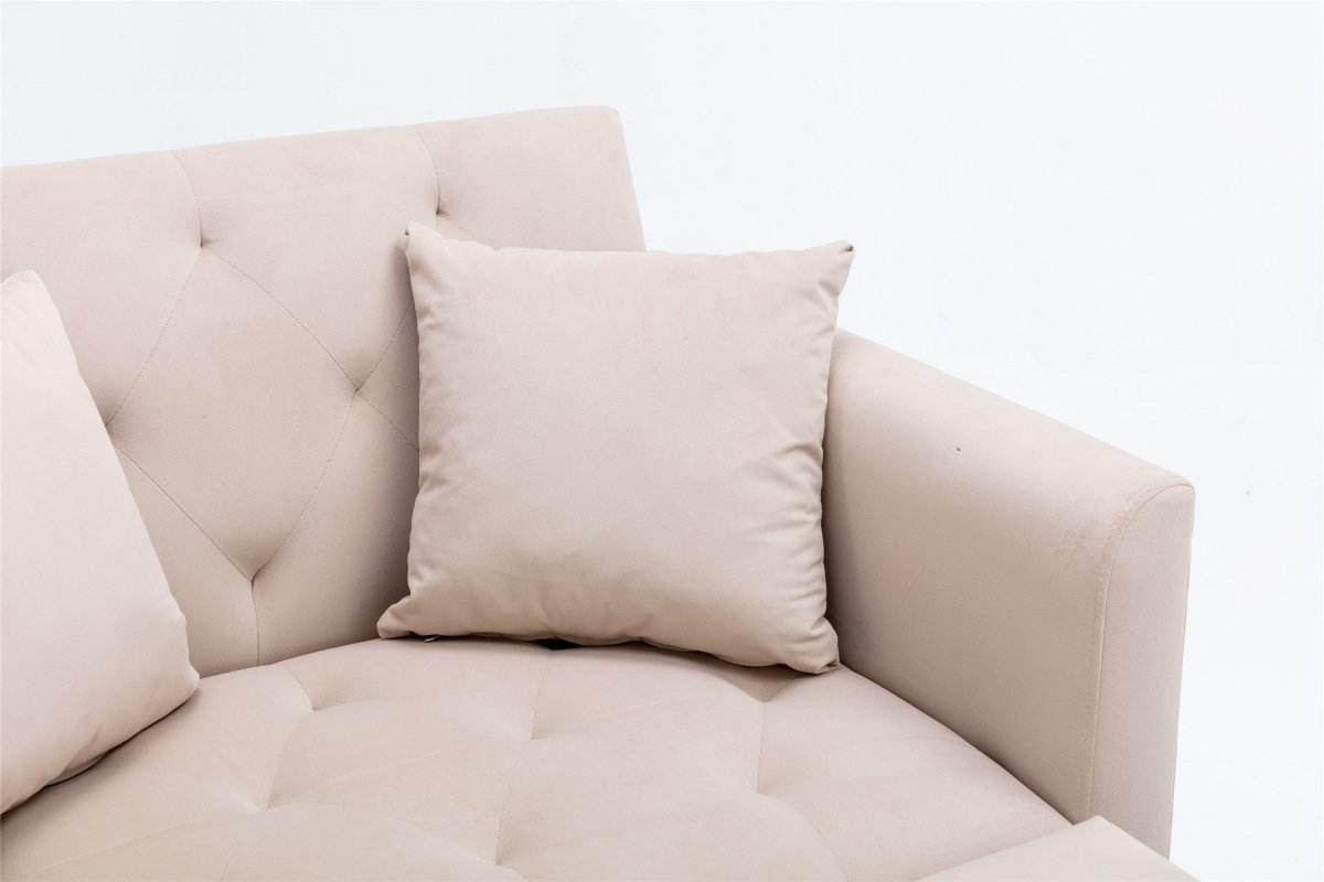 Classic Velvet Upholstered Adjustable Chaise Lounge Chair - Omega Lifestyles