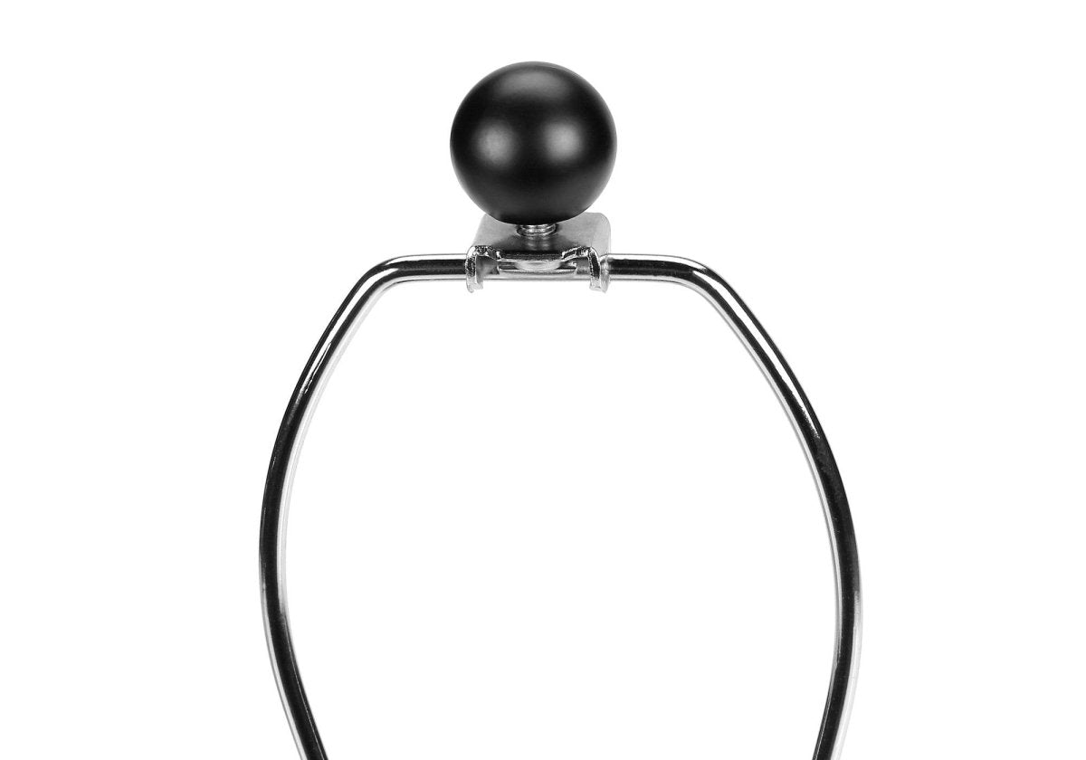 Contemporary Black Concrete Table Lamp With Grey Shade - Sleep Galleria