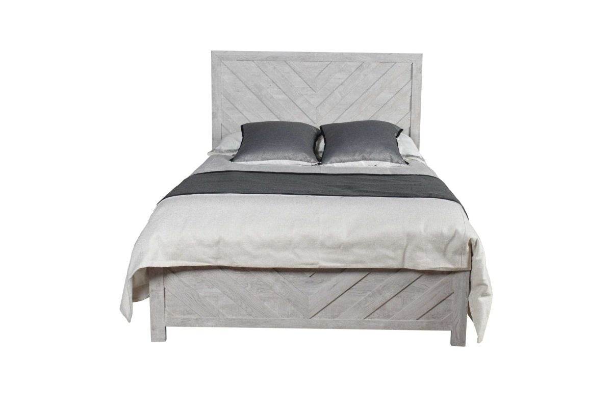 Contemporary Solid Wood 4-Piece Bedroom Set - Sleep Galleria