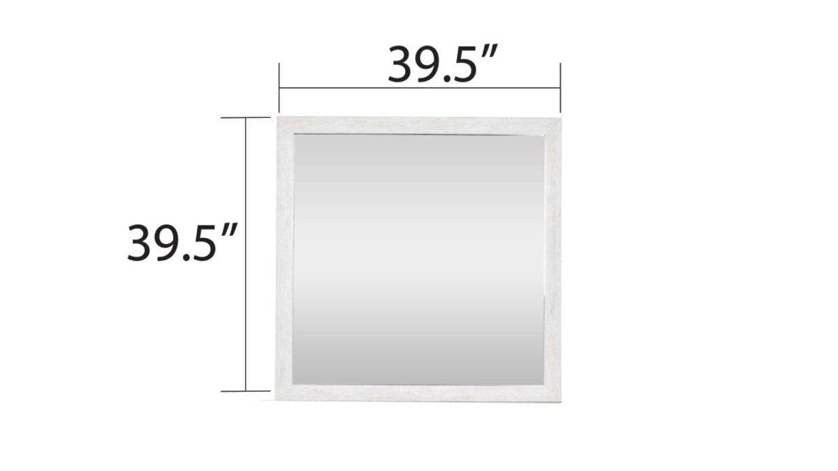 Contemporary Solid Wood 4-Piece Bedroom Set - Sleep Galleria