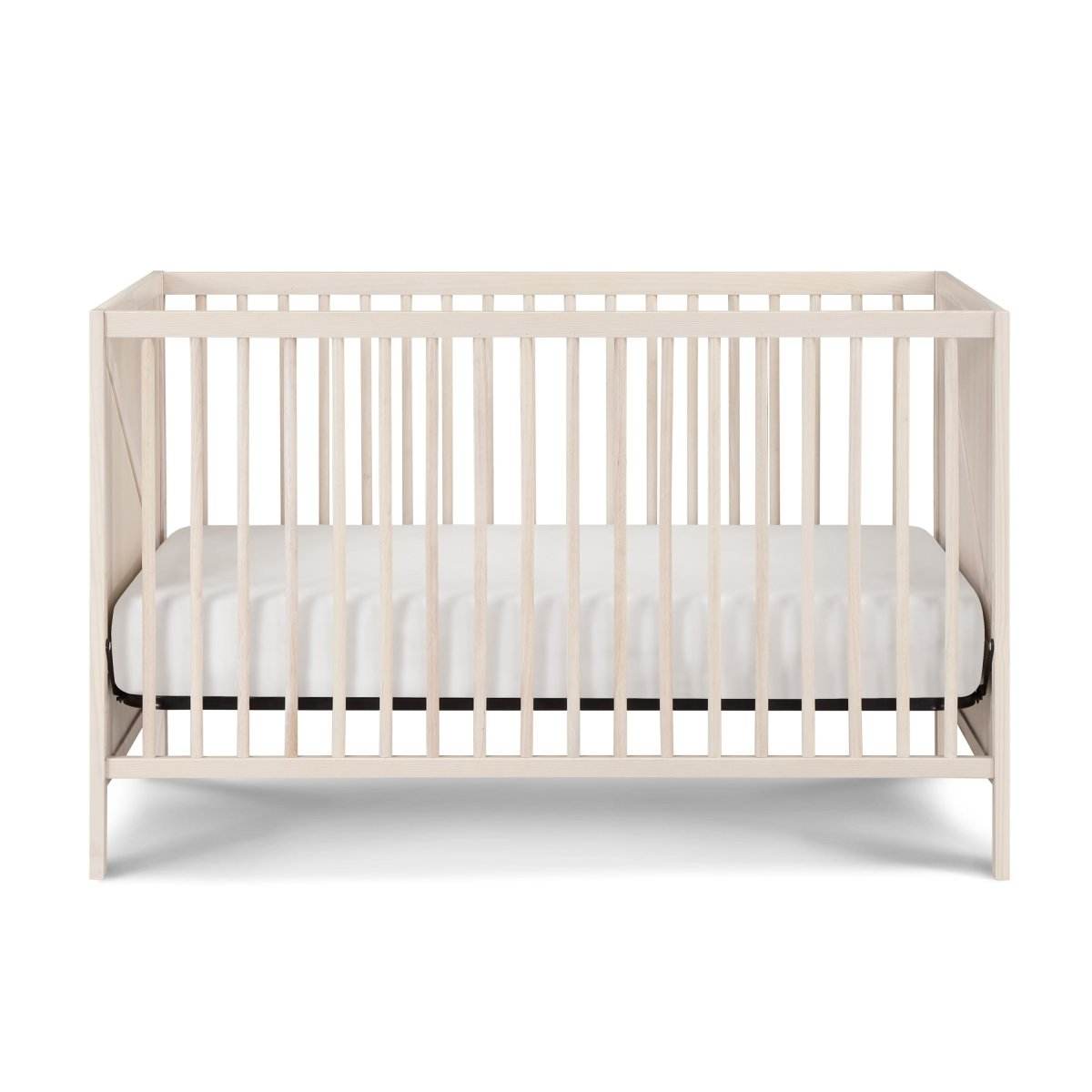 Convertible 3-in-1 Wood Baby Crib With Adjustable Heights - Sleep Galleria