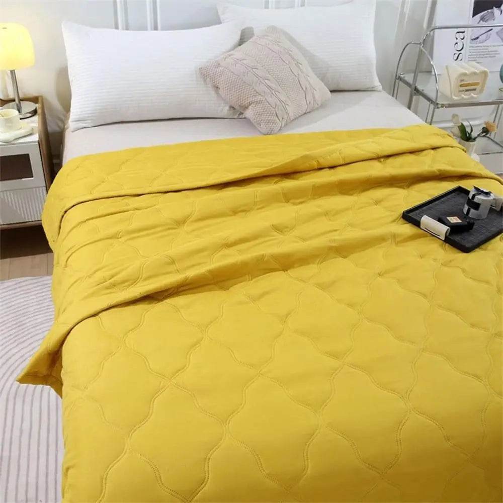 Cooling Breathable Cotton Microfiber Summer Blanket - Sleep Galleria