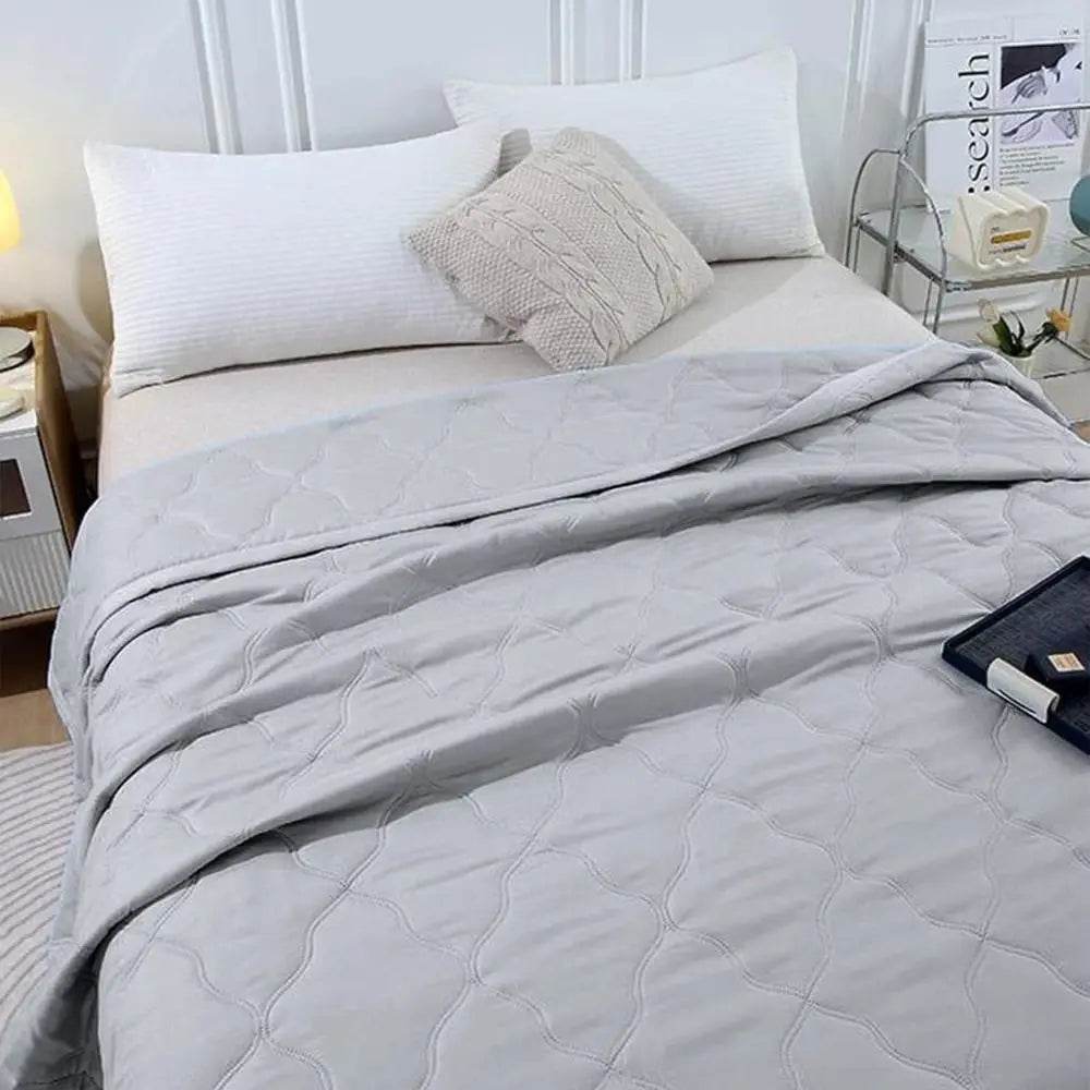 Cooling Breathable Cotton Microfiber Summer Blanket - Sleep Galleria