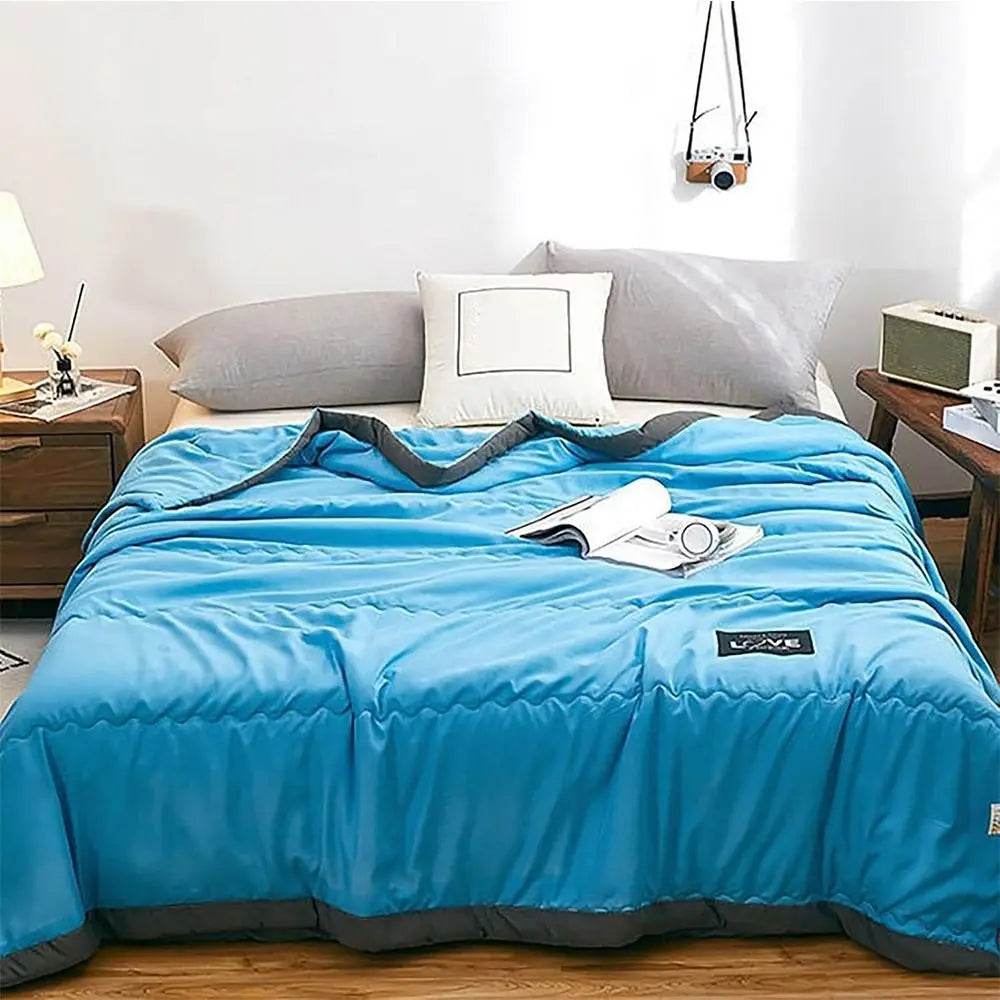 Cooling Breathable Cotton Summer Blanket - Sleep Galleria