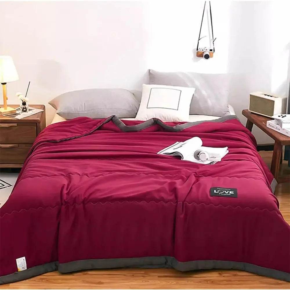 Cooling Breathable Cotton Summer Blanket - Sleep Galleria