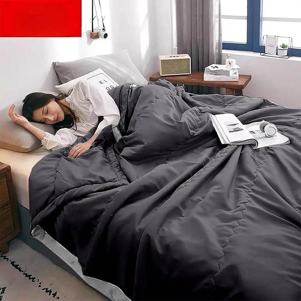 Cooling Breathable Cotton Summer Blanket - Sleep Galleria