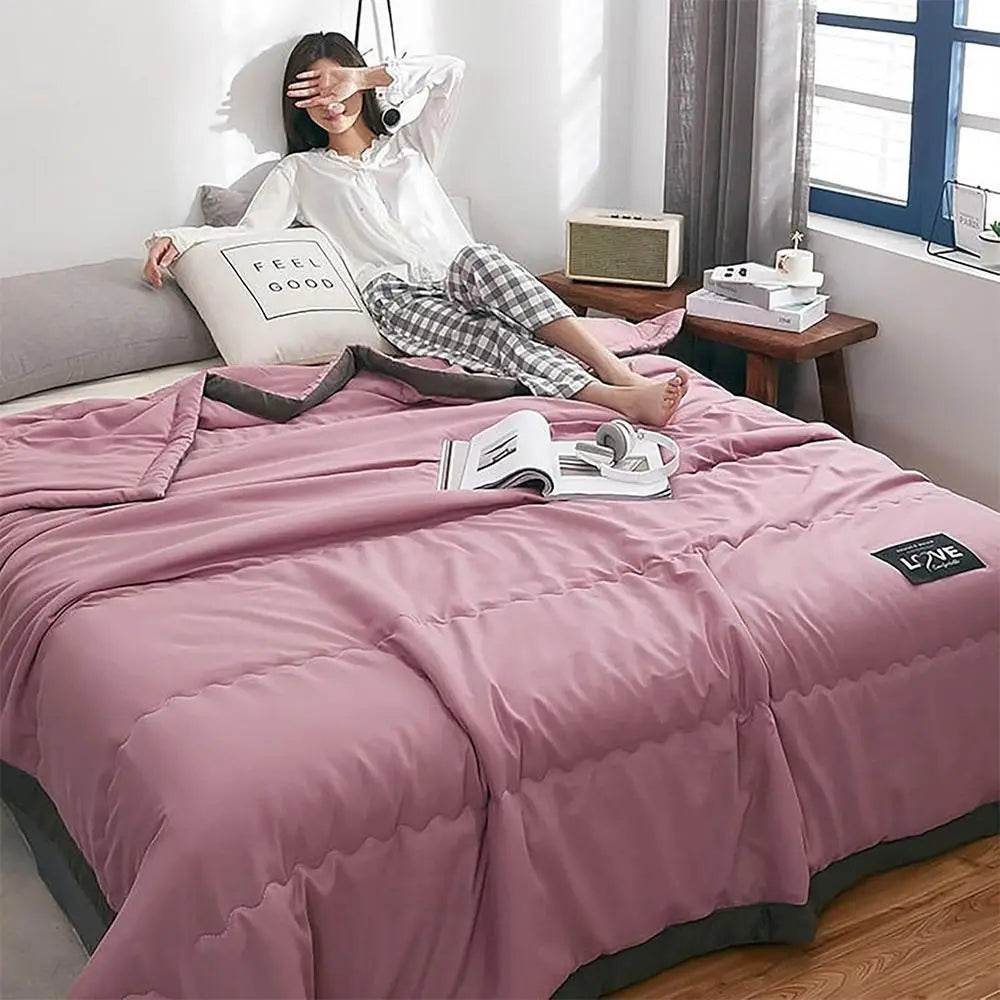 Cooling Breathable Cotton Summer Blanket - Sleep Galleria